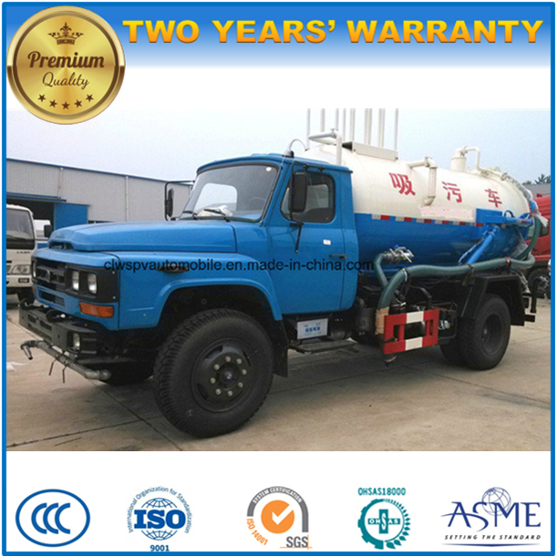 Dongfeng High Quality 10000 L Vacuum Truck 10 Tons Suction Sewer Truck 