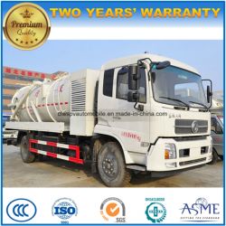 Dongfeng 6 Wheels 10 Tons Sewage Suction Truck Hot Sale 10 Kl Vacuum Truck