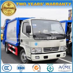 Dongfeng 4X2 4500 Kg Compactor Garbage Truck 4.5 M3 Refuse Compress Truck
