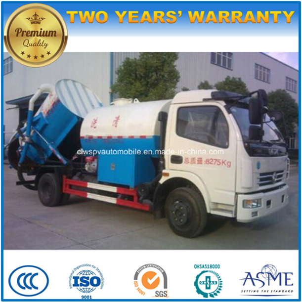 6000 L Clean and Vacuum Suction Truck 