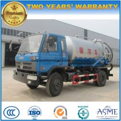 6 Wheels 10 Cubic Meters Vacuum Truck 10000 L Sewage Suction Truck