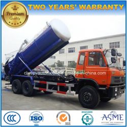 6X4 High Quality 15000 L 16000 L Sewage Suction Truck for Sale