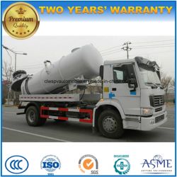Sinotruk 12000 Liters Vacuum Tank Sewage Suction Truck