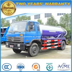 Dongfeng 4X2 10000 L Suction Sewage Truck 10 Tons Vacuum Truck