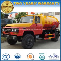 4X2 Hot Sale 8 M3 Suction Sewage Truck 8 Cbm Vacuum Truck
