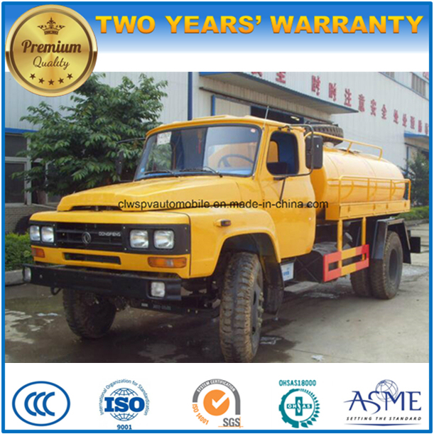 4X2 8m3 Fecal Vacuum Suction Truck 8 T Suction-Type Excrement Tanker 