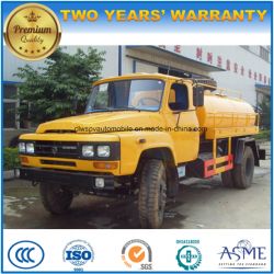 4X2 8m3 Fecal Vacuum Suction Truck 8 T Suction-Type Excrement Tanker