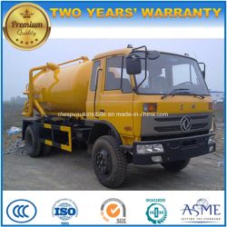 Dongfeng 6 Wheels 15 Tons Suction Sewage Truck 15 Kl Vacuum Truck