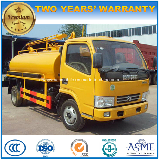 Dongfeng 4X2 Fecal Suction Truck 3000 L Fecal Vacuum Tanker Truck 