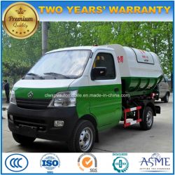 4X2 6 Wheels Small Hook Refuse Truck 2 Tons Arm Roll Garbage Truck for Sale