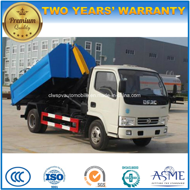 5 Tons 4X2 Pull Arm Truck 5m3 Arm Roll off Garbage Truck for Sale 