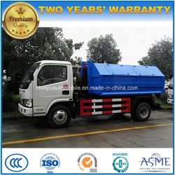 5 Cbm Dongfeng 4X2 Small Arm Roll off Garbage Truck 5 Tons Pull off Truck