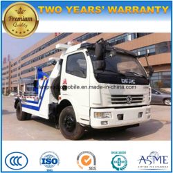 Dongfeng LHD Rhd 6t Wreck Towing Truck for Sale