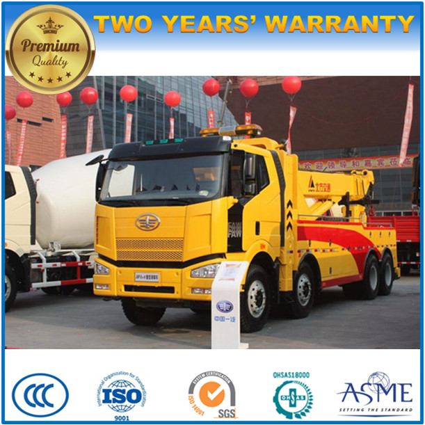 31t Heavy Duty FAW Road Wrecker Truck 