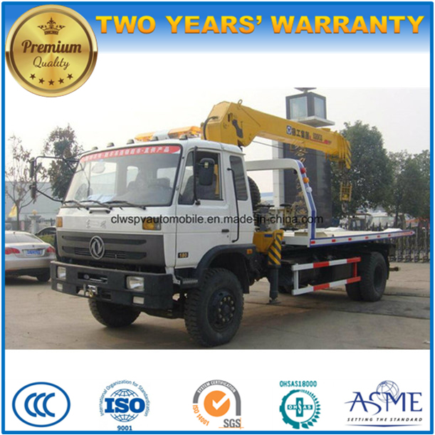 Wrecker Truck with Crane LHD and RHD Rescue Truck for Sale 