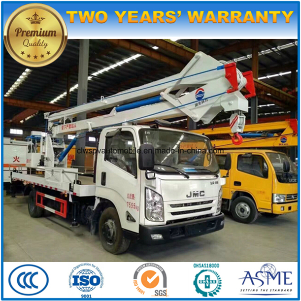 4X2 12 Meters Hydraulic Aerial Cage High Altitude Operation Truck 