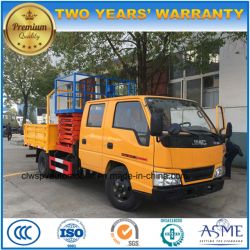 8-10m Jmc Double Cab High Altitude Operation Scissor Truck
