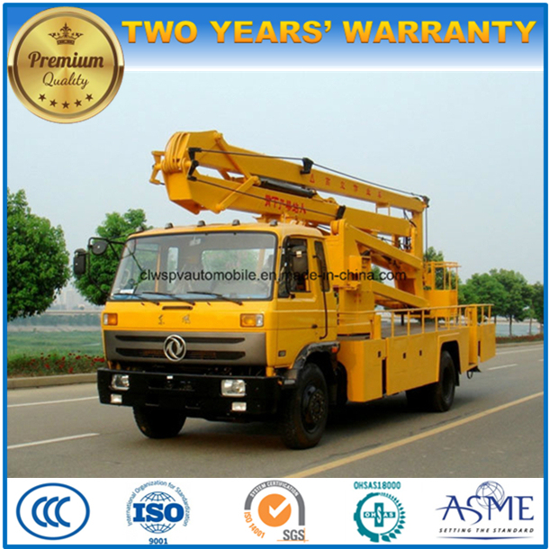 4X2 Aerial Working Man Lift Vehicle 22 Meters High Altitude Operation Truck 