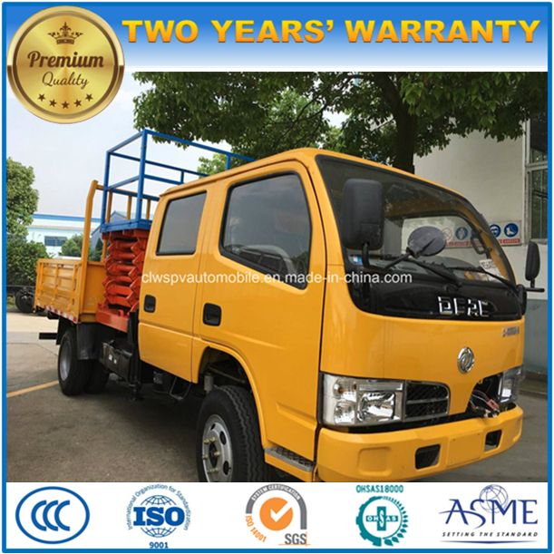 8-10 Meters Double Cab High Lift Platform Truck 