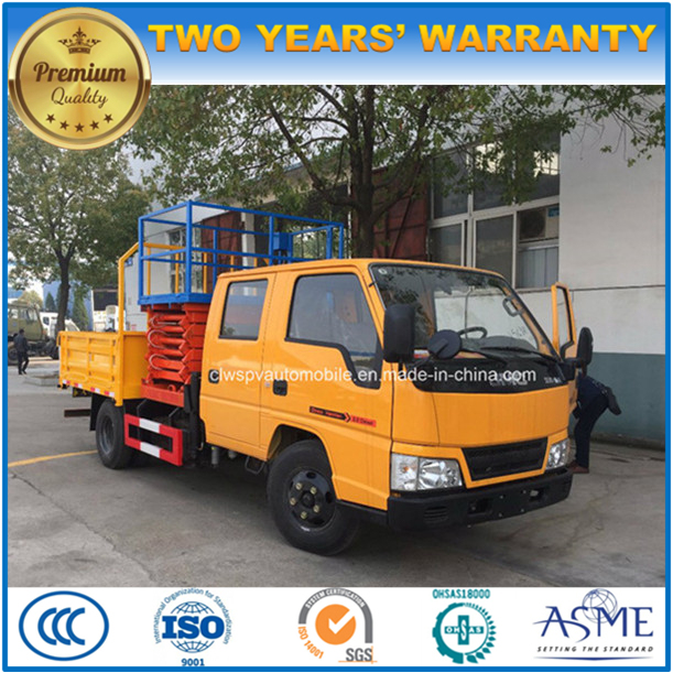 8-10m Double Cab Field Aerial Outdoor Working Truck 