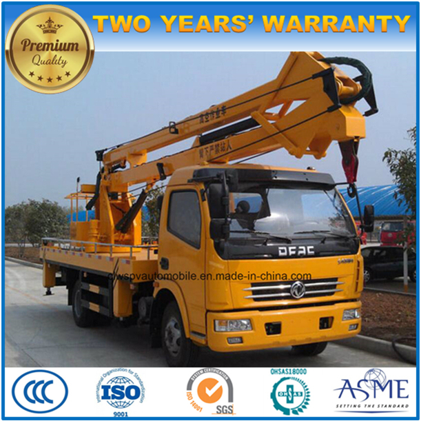 20m LHD Rhd Over Head Operation High Lift Working Truck for Sale 