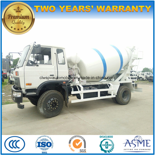 5 M3 Cement Mixer Truck 6 Wheels Hot Sale Agitator Truck 