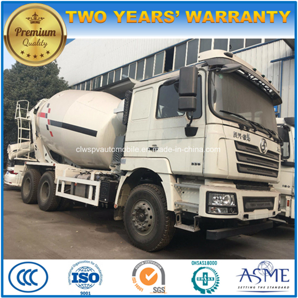 Shacman 8m3 Cement Mixer Truck 10 Wheels Concrete Drum Truck 