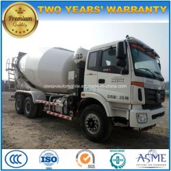 Customized 8000L Foton Cement Mixer Drum Truck
