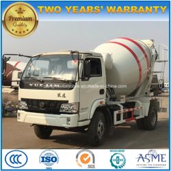 Yuejin 4X2 Concrete Mixer Truck 4 M3 Agitator Truck