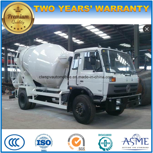 Dongfeng Agitator Truck 5 M3 Concrete Drum Truck 