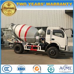 Yuejin 6 Wheels 3000L Cement Mixer Truck