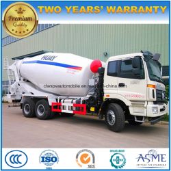 Foton 10 Wheels 6 Cubic Meters Cement Mixer Concrete Delivery Truck