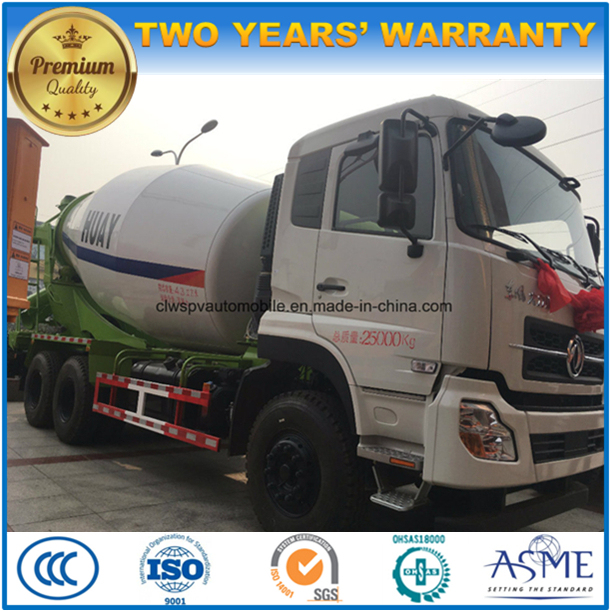 Dongfeng 10 Wheels 8 Cubic Meters Concrete Mixer Truck 