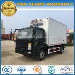 Sinotruk 4X2 Refrigerator Truck 5 T Seafood Transport Truck