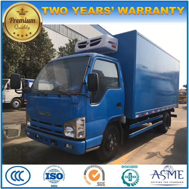 Isuzu 4X2 Rfrigerated Van 6 Tons Refrigerator Transport Truck 