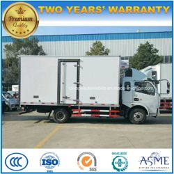 Dongfeng 6 Wheels Refrigerated Lorry Truck 6 Tons Refrigerator Truck