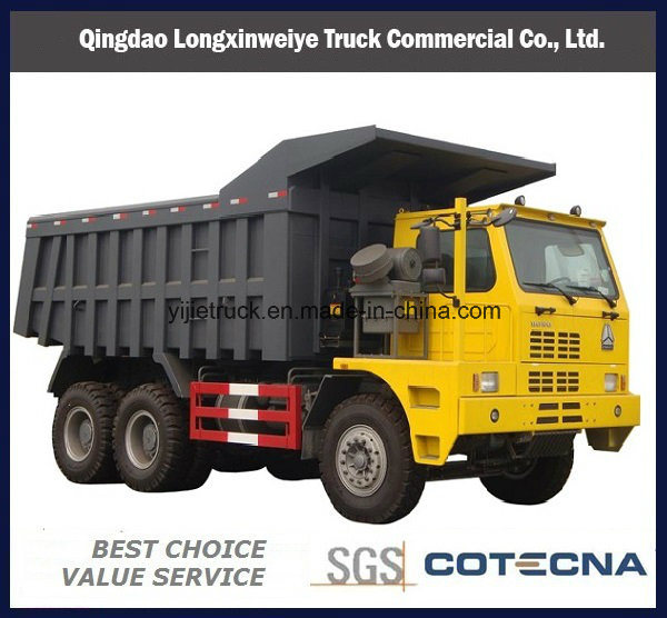 Sinotruk HOWO 6X4 371HP 60ton Mining Dump Truck 