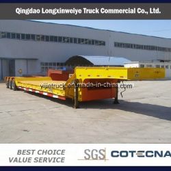 70ton Heavy Duty Lowbed Semi Trailer