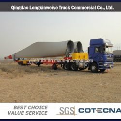 Extensible Wind Blade Semi Trailer