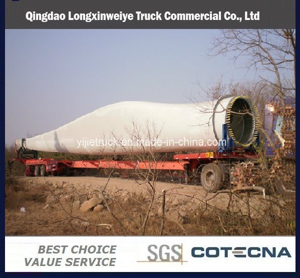 Heavy Duty Wind Blade Transportation Semi Trailer 