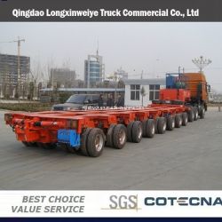 80-500ton Hydraulic Gooseneck Steering Axis Modular Trailers