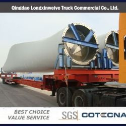 Fan Blade Transport Low Bed Semi Trailer