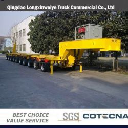 100-300ton Hydraulic Gooseneck Steering Modular Trailer