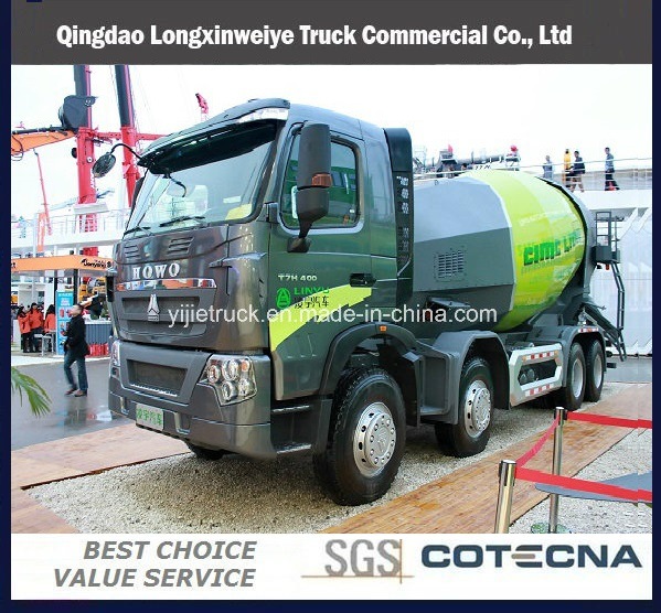 Low Price HOWO T7h Mixer Truck with 8X4 