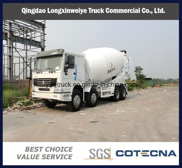 HOWO 8X4 5-16cbm Bulk & Cement Mixer Tank Truck 