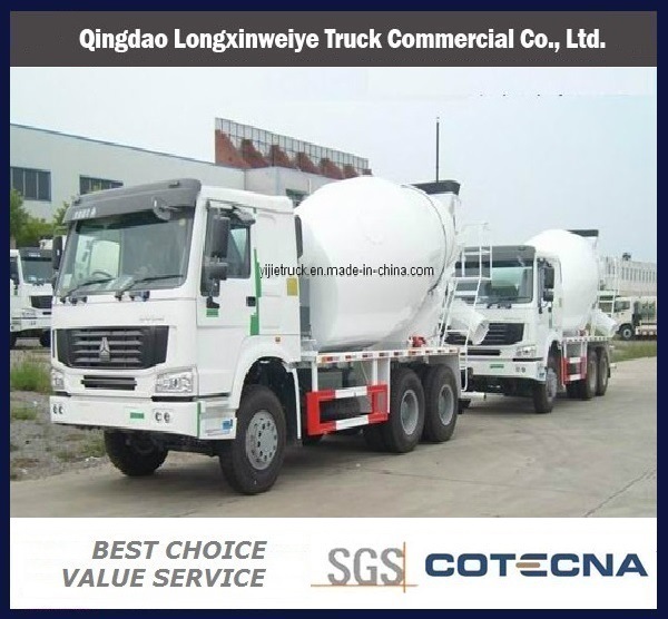 HOWO 6X4 10m3 Concrete Mixer Truck 