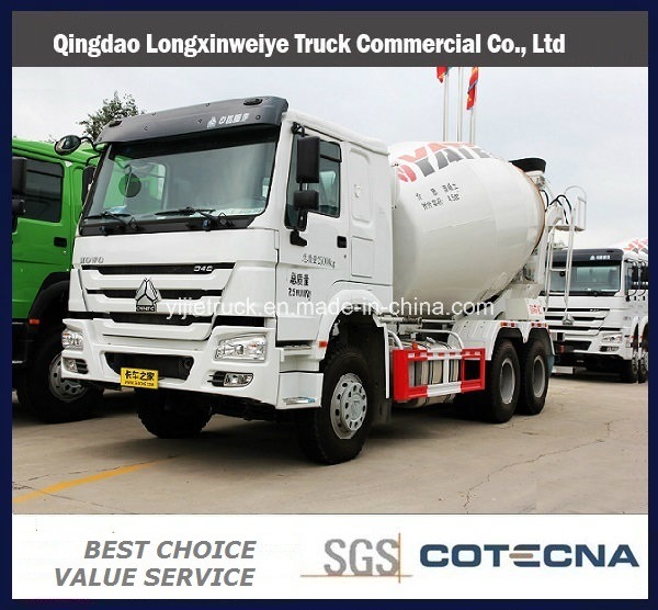 Sinotruk HOWO 5-10m3 Heavy Duty Concrete Mixer Truck 