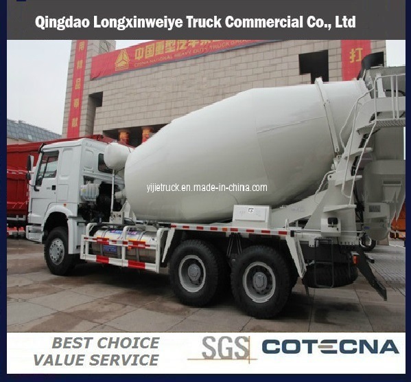 HOWO 10cbm 371HP Concrete Mixer Truck 