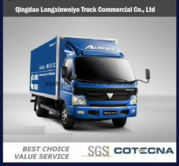 Foton Aumark Light Cargo Truck Diesel 4X2 Truck for Sale Images 1