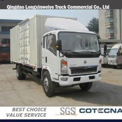 Sinotruck HOWO 4X2 Light Van 5ton Cargo Truck